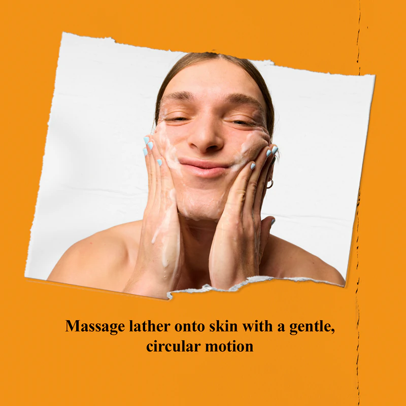 Sabonete facial espumante de limpeza profunda de calêndula da Kiehl's