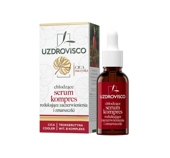 Uzdrovisco Cica naczynka chłodzące serum kompres 30ml