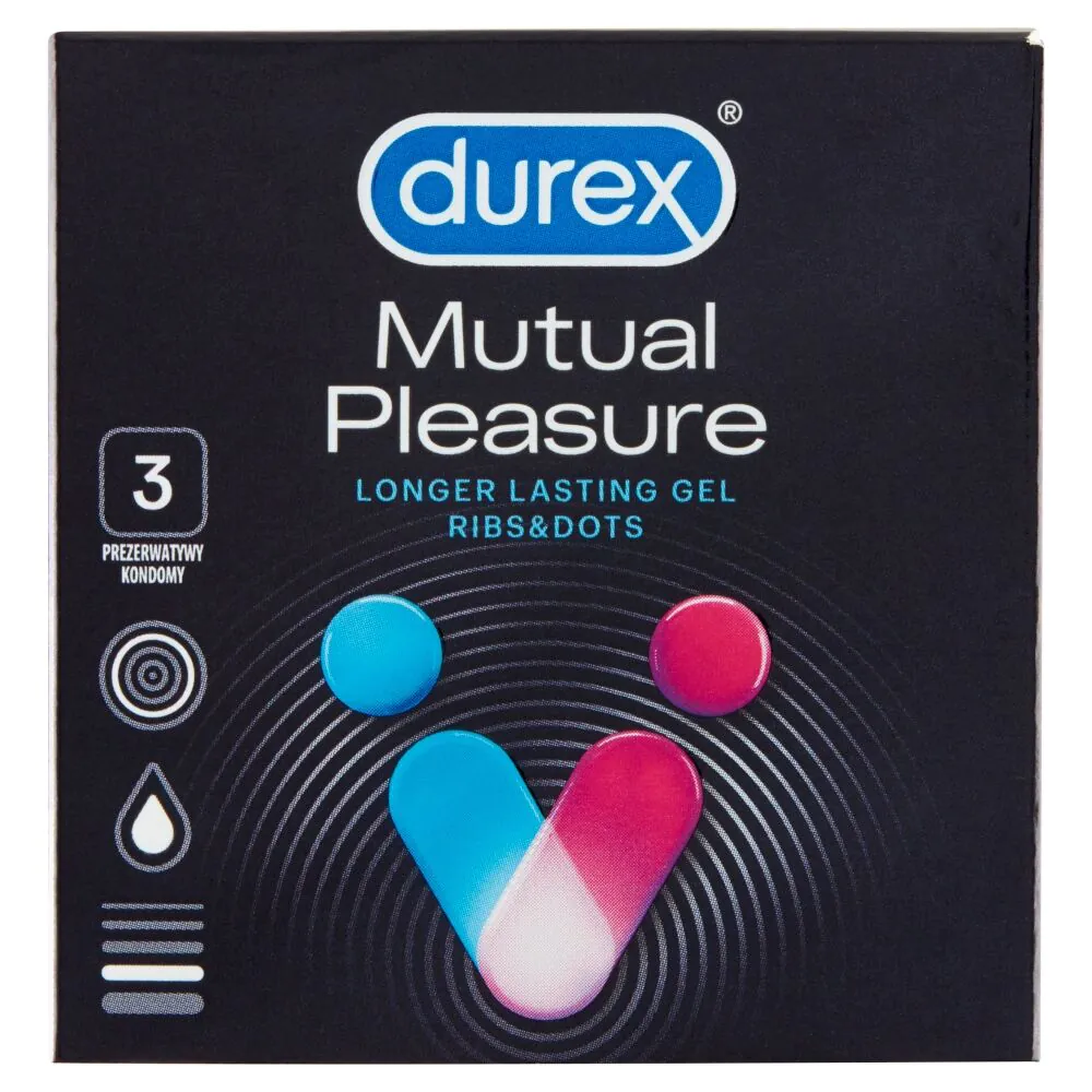 Durex Performax Intense Prezerwatywy, 3 szt.