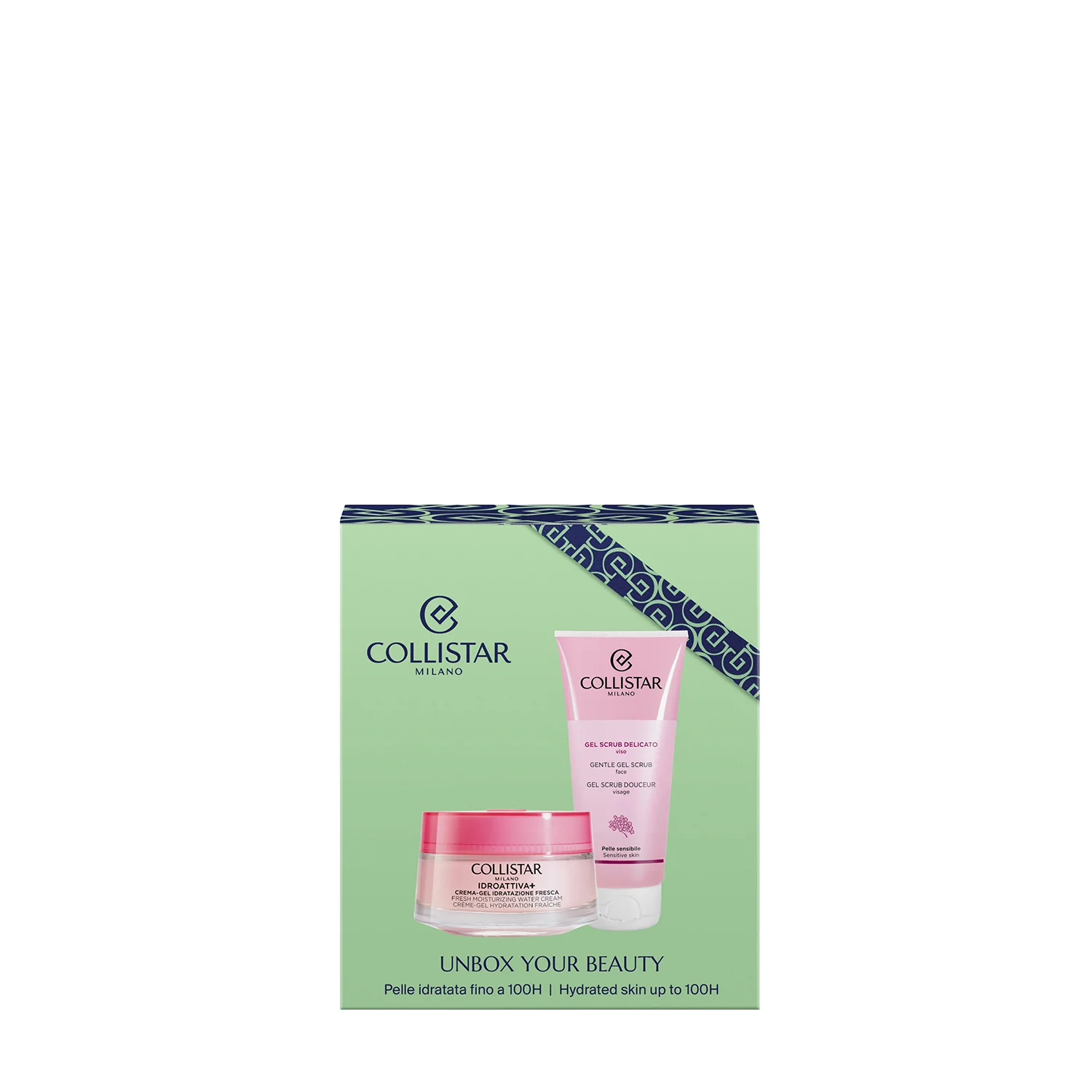Idroattiva+ Cofanetto Idroattiva+ Crema-Gel Idratazione Fresca - Cofanetto Idratante, Crema viso giorno idratante, Gel detergente viso