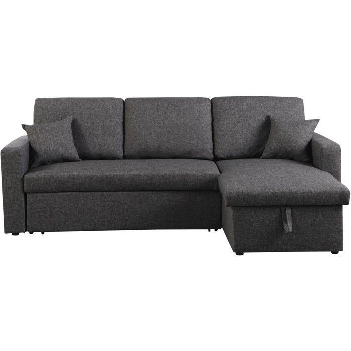Canapé d'angle convertible/ réversible avec coffre 