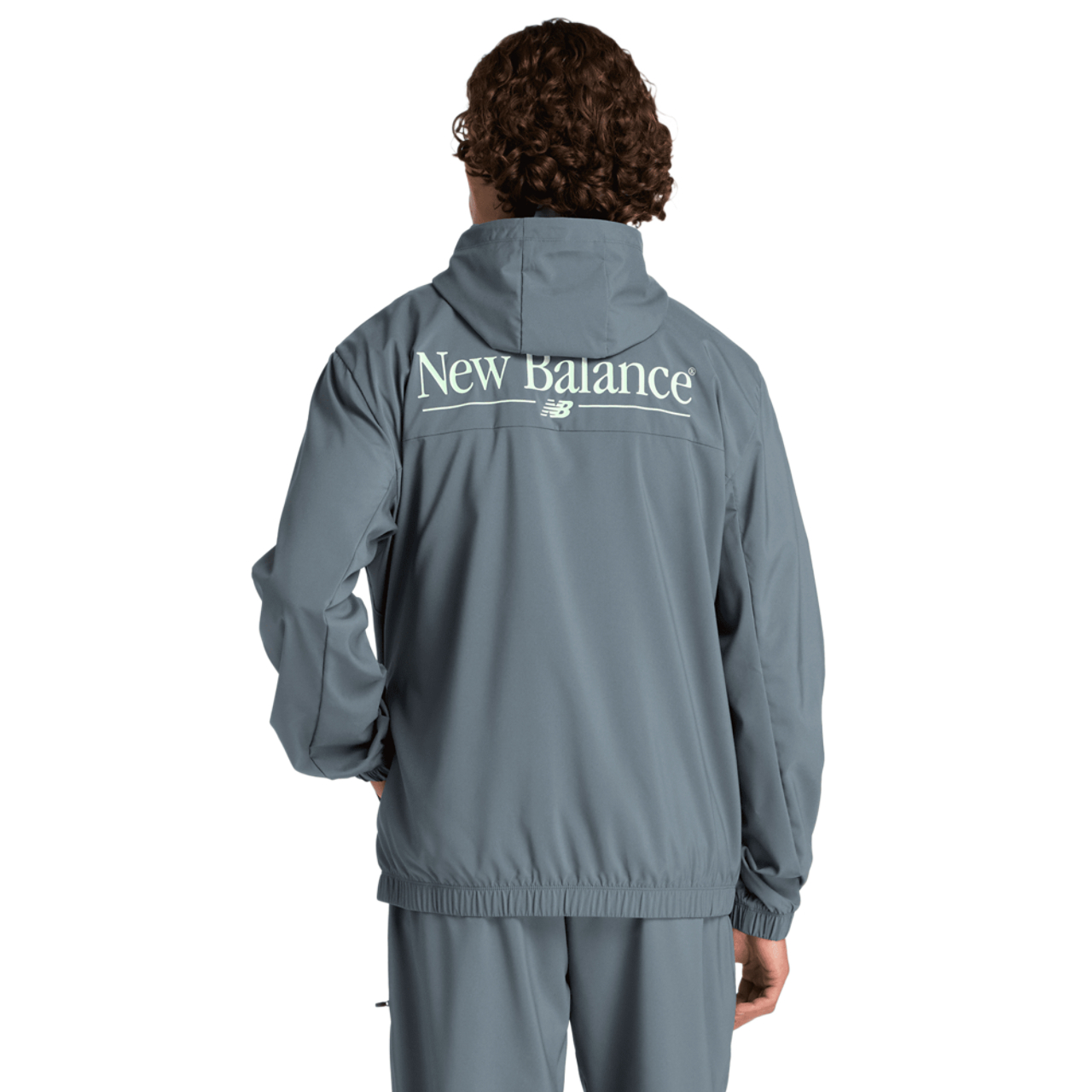 New Balance Genfortolket Vævet Graphic Jakke