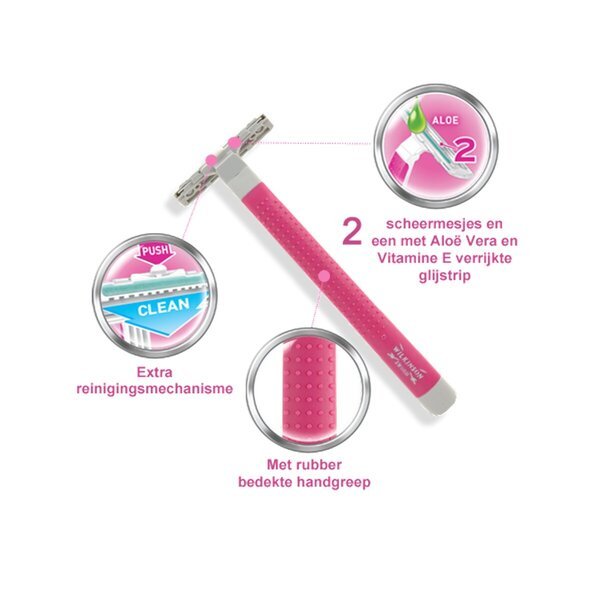 Wilkinson Sword Extra 2 Beauty britvice za enkratno uporabo<br>15 kosov