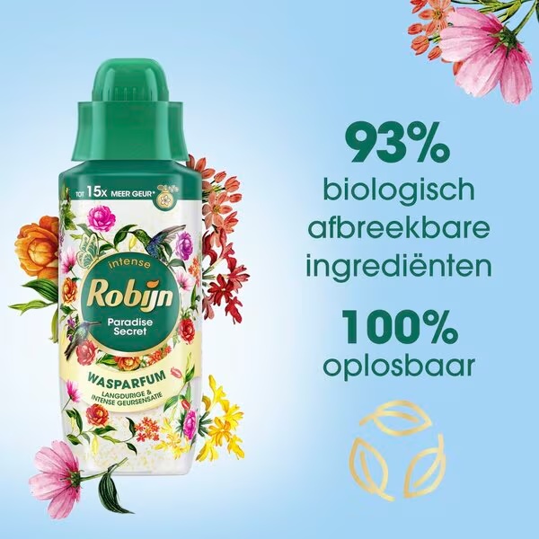 Robijn Intense Paradise Secret skalbinių kvepalai<br>342 ml, 17 plovimų