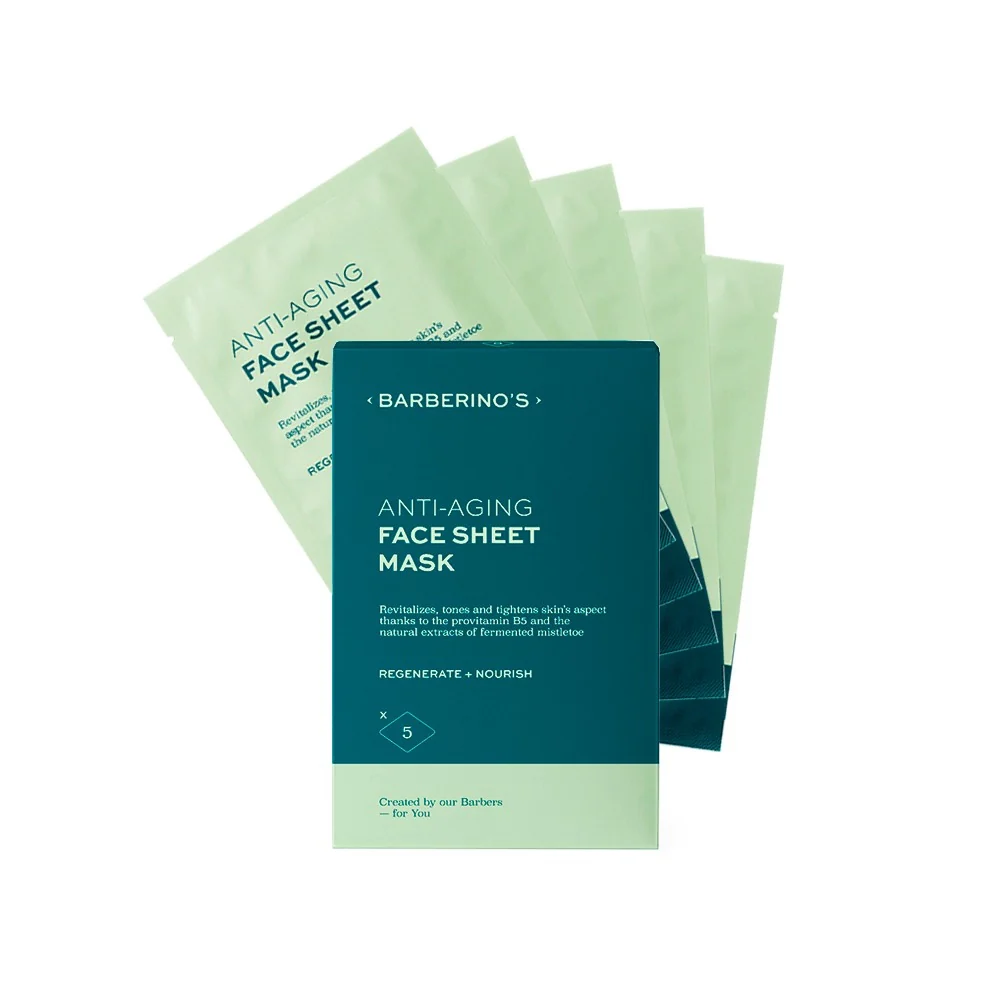 Viso Anti-Aging Face Sheet Mask - Siero viso antirughe