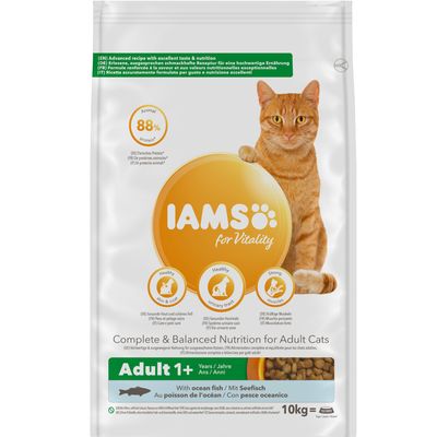 IAMS Trockenfutter für Katzen – Sparpackungen
