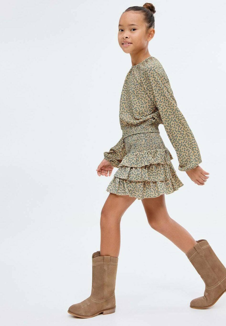 Mango Kids KID - A-lijn rok - groen