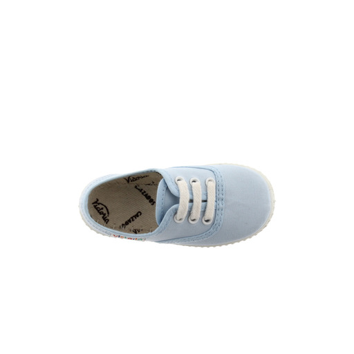 English Canvas Victoria 1915 Shoes with White Laces