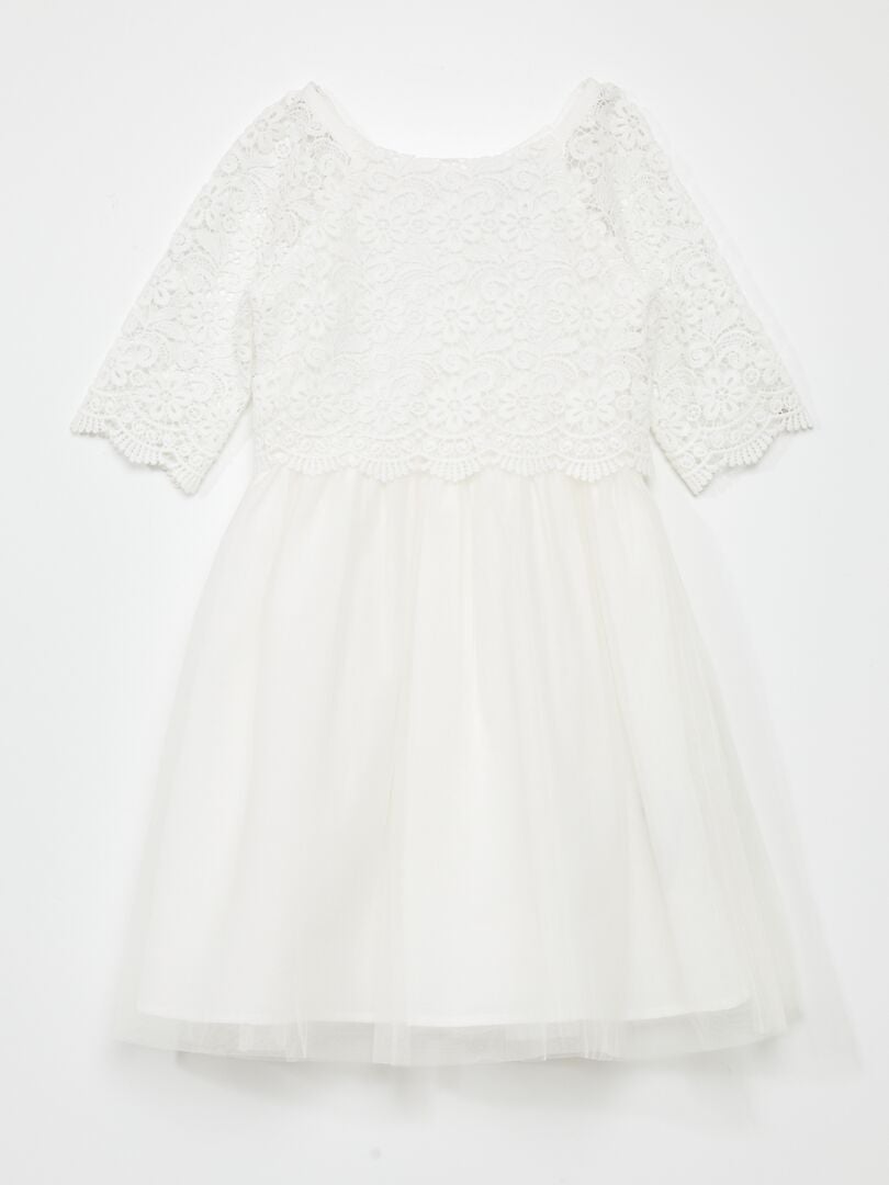 Vestido formal - BRANCO