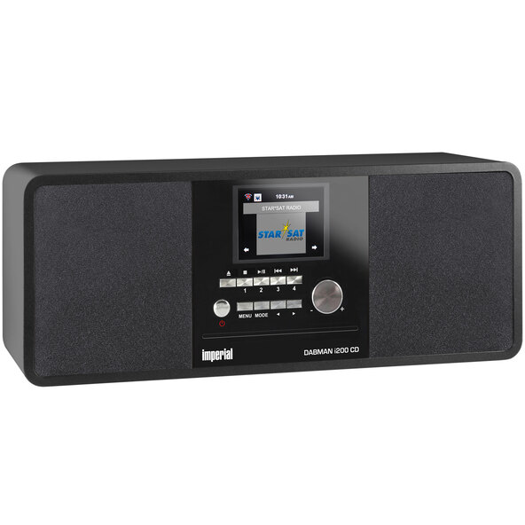 Radio multifuncțional DABMAN i200 CD, negru