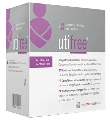 Utifree 30 tabletten + 30 zakjes van 2,5 g antioxidant voedingssupplement