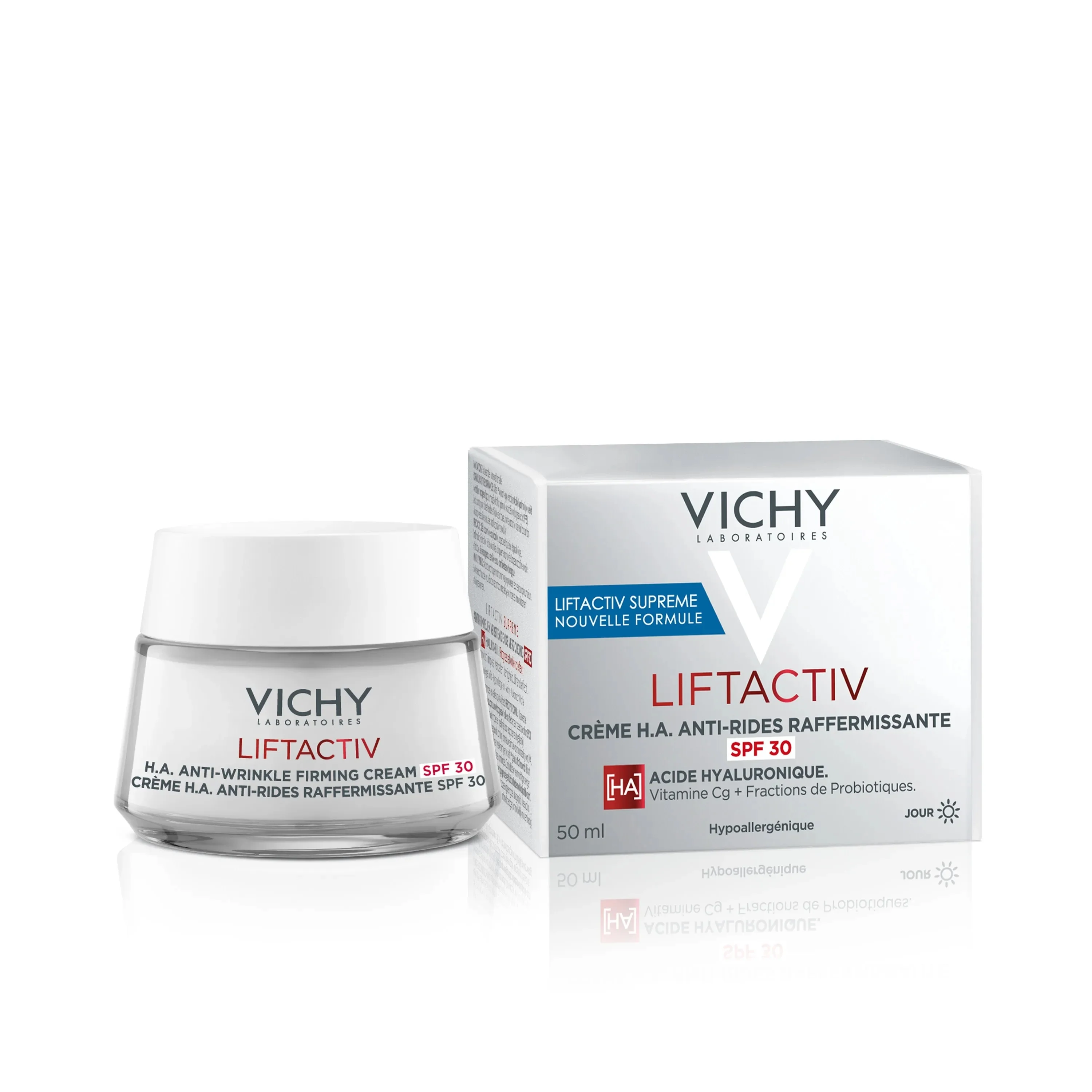 Liftactiv Liftactiv H.A. Crema Rassodante Anti-rughe SPF30 - Crema viso giorno lifting, Crema viso giorno antirughe