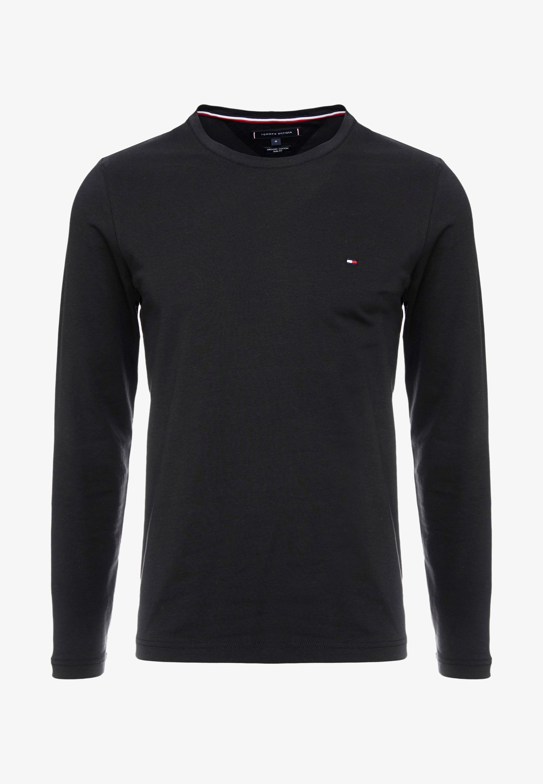 Blusa de manga comprida Tommy Hilfiger - preta