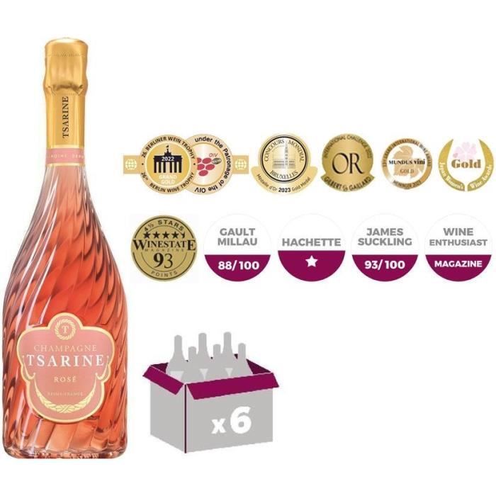 Champagne Tsarine Rosé Brut