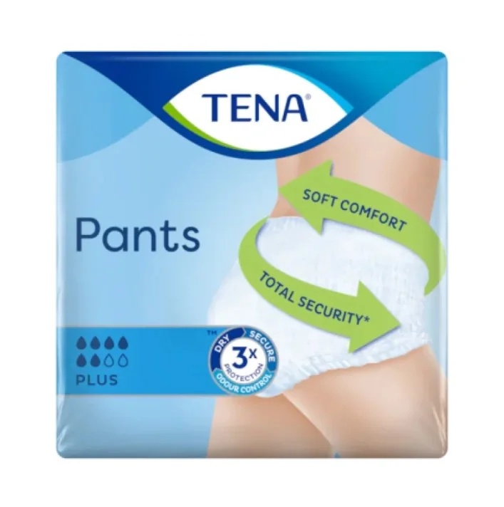 TENA Pants Plus Inkontinenzslips, Größe M, 9 Stück