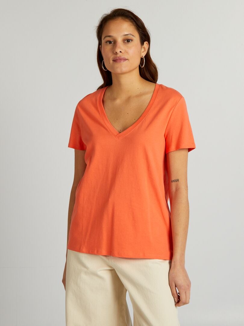 Camiseta básica - ROSA