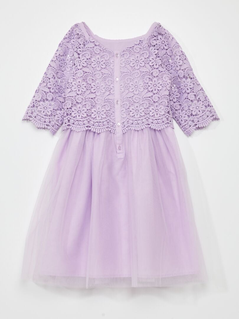Vestido formal - MORADO
