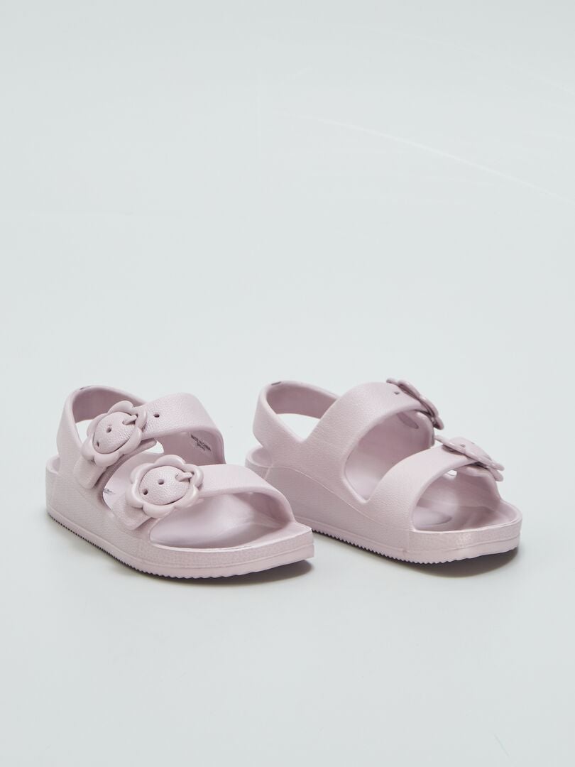 Sandalias bajas - MORADO