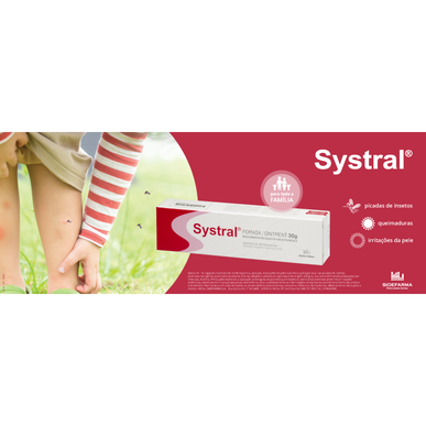 Systral Mast Systral pro úlevu od kousnutí a popálenin 30g 30g