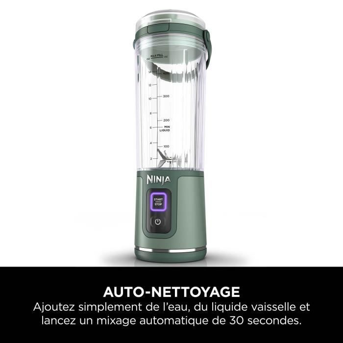 Blender portable sans fil NINJA Blast - Vert forêt - BC151EUEM