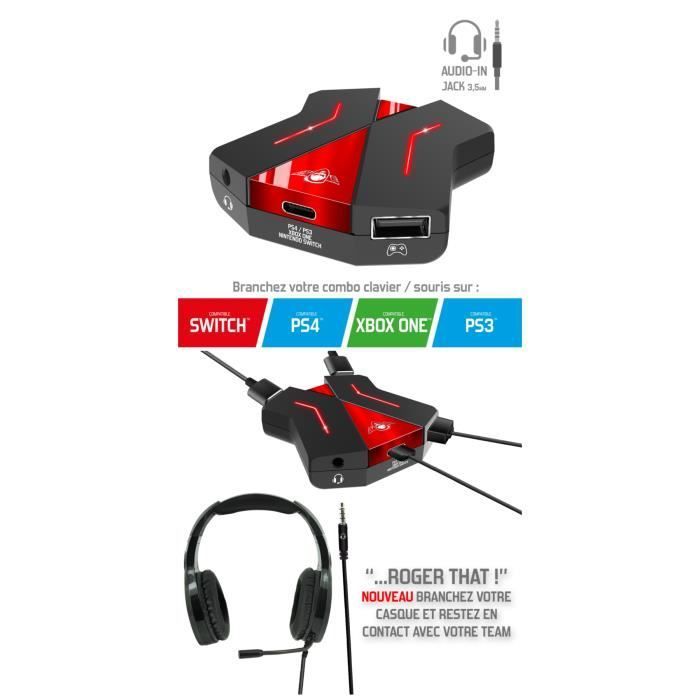 Gaming peripheral bundle - Spirit Of Gamer - PRO-ULTIMATE 500 - RGB Mouse - RGB Keyboard - RGB Mousepad