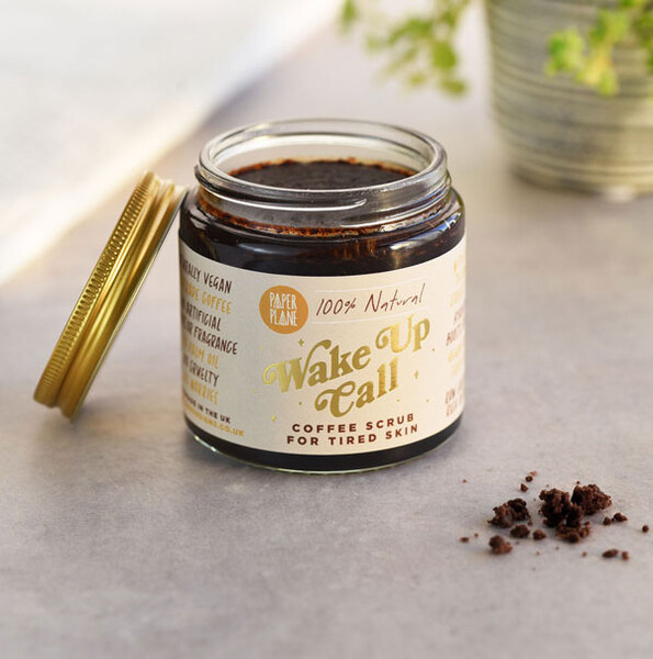 Kávový peeling Papírové letadlo Budíček 120ml