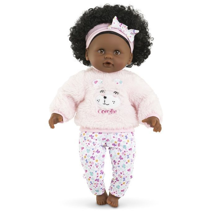 Vauvanukke - Corolle - Caroline Cuddle Baby - 30 cm - Pehmeä vartalo - Sisältää lisävarusteita