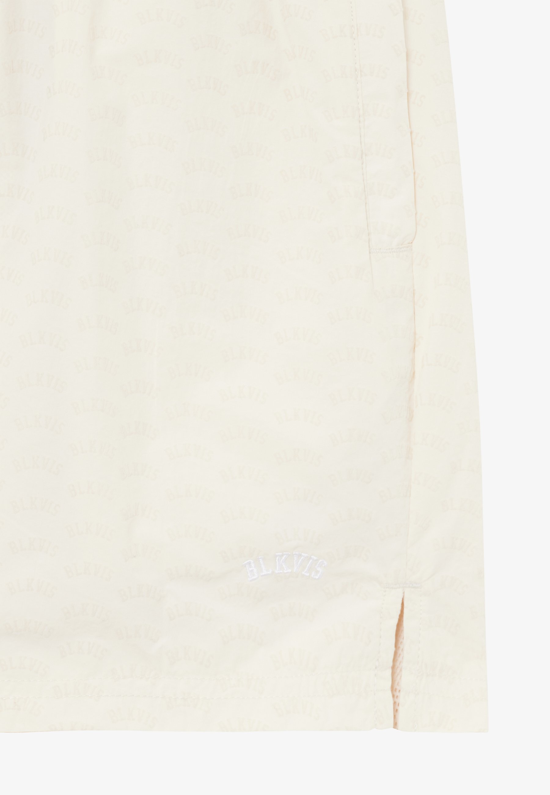 BLKVIS ALLOVER TRACK UNISEX - Shorts - antiek wit