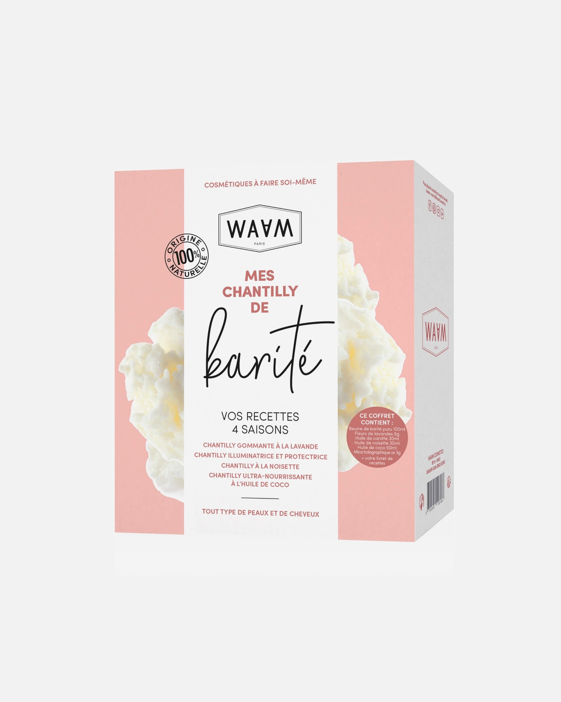 Waam MES CHANTILLY DE KARITE 4 SAISONS