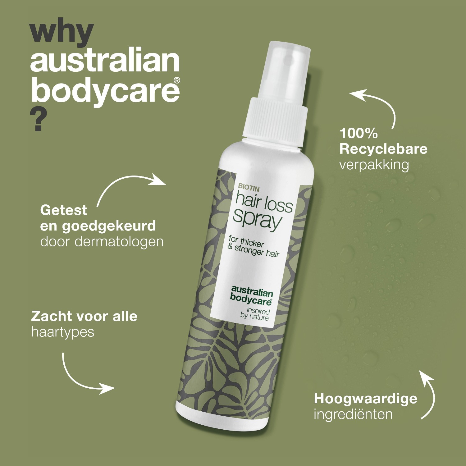 Sprej protiv opadanja kose Australian Bodycare – 150 ml