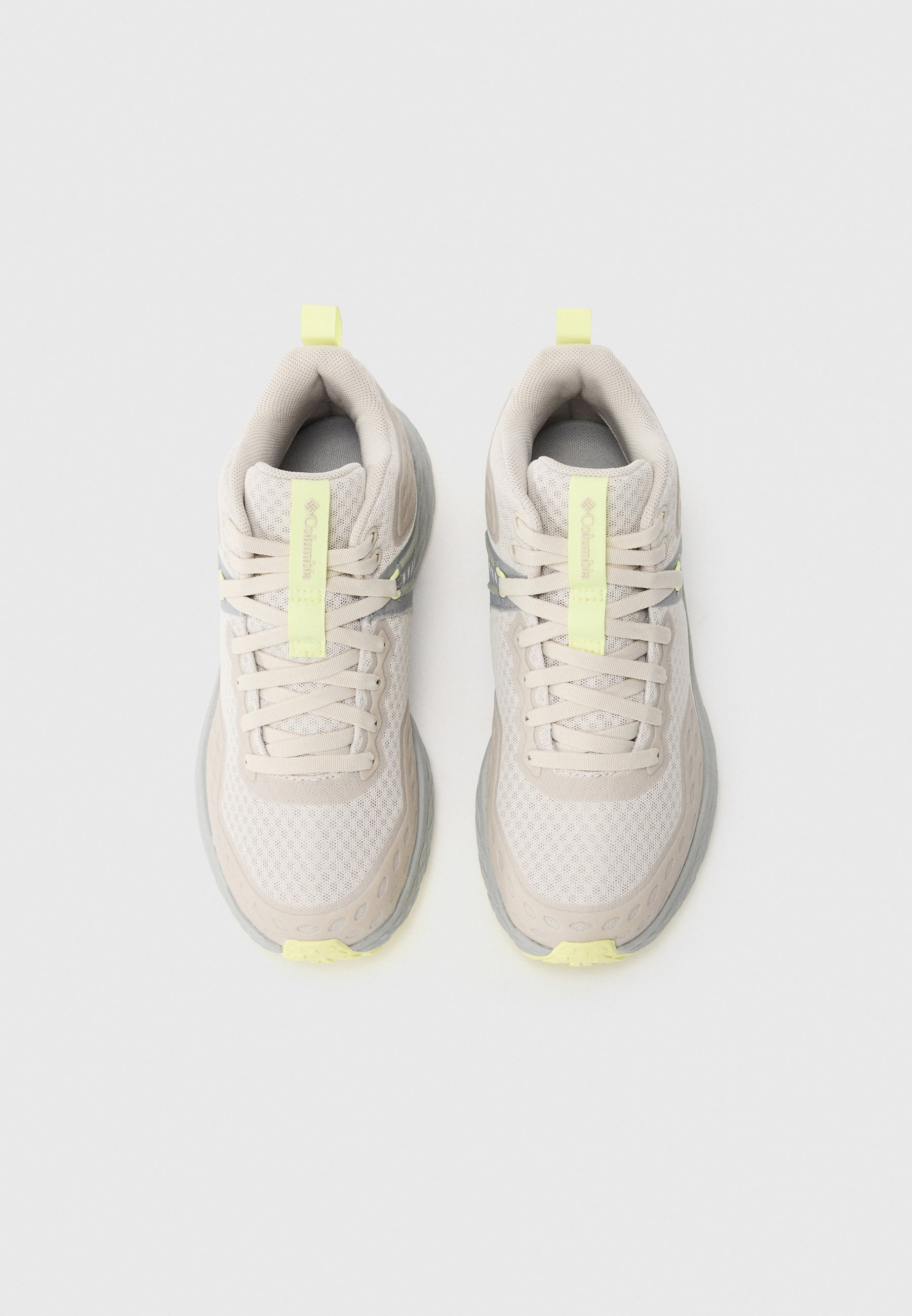 Columbia KONOS™ TRS OUTDRY™ MID - Chaussures de randonnée - gris nuage/brume citron