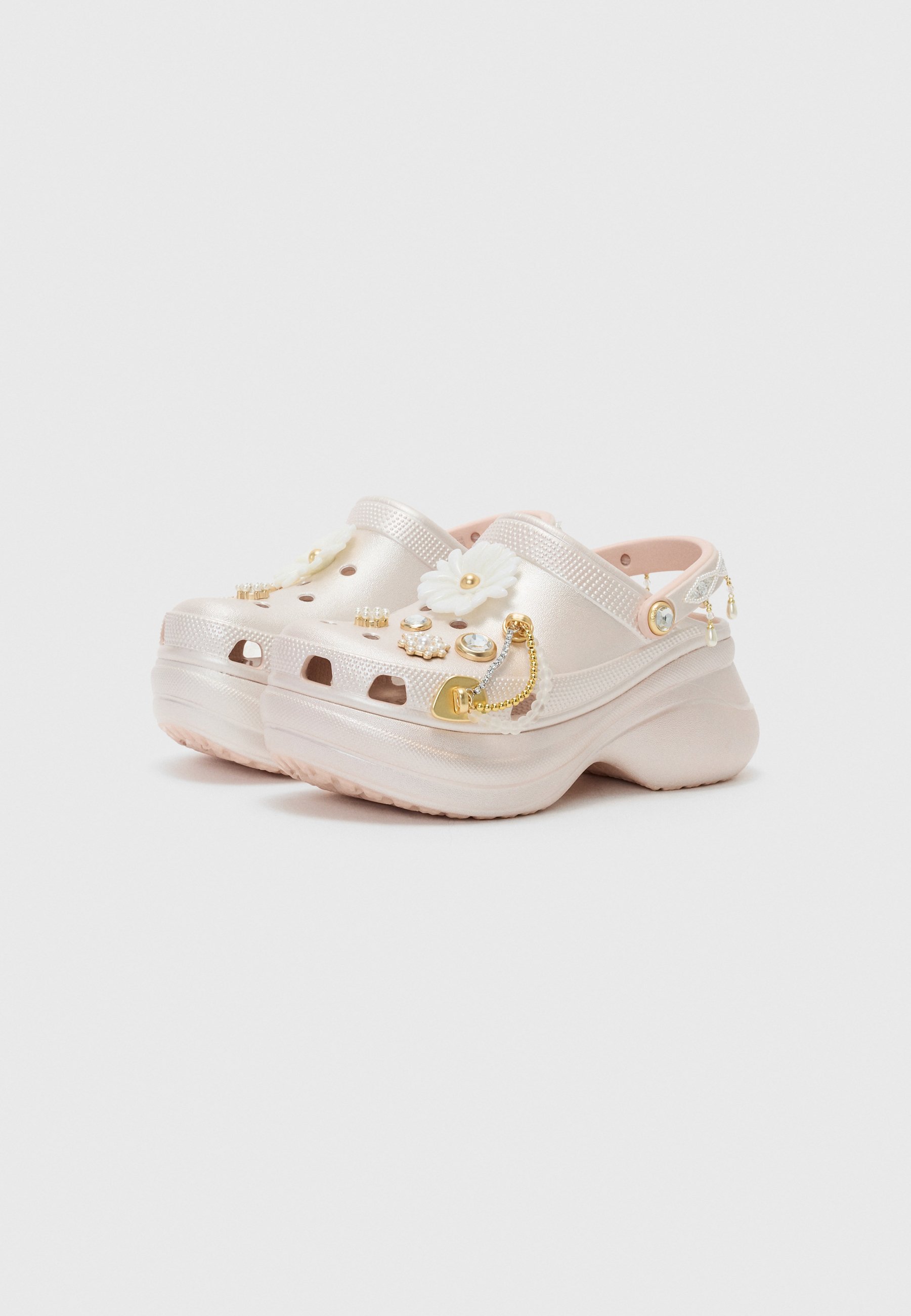 Crocs BAE BEDAZZLED - Klompen - kwarts