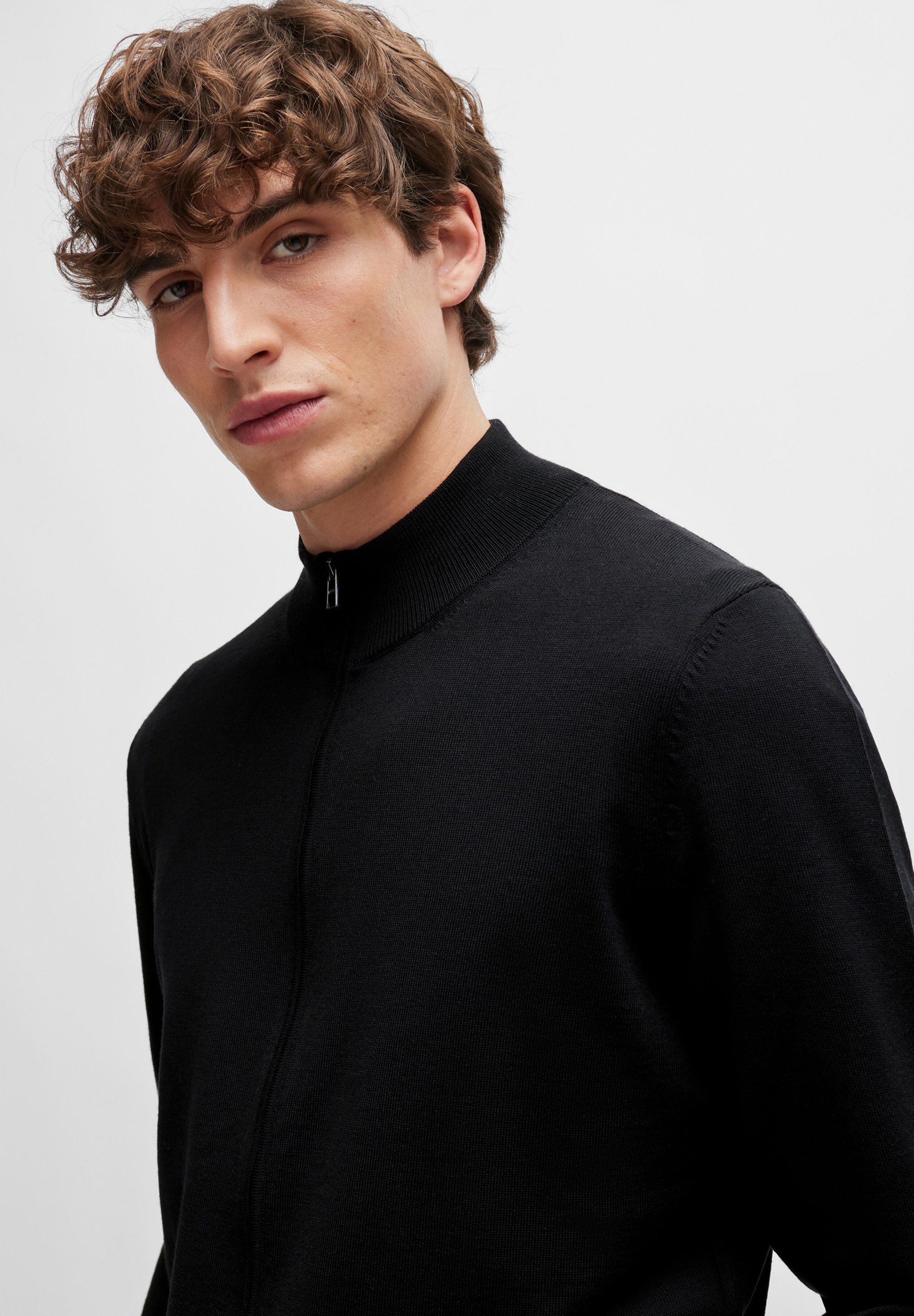 BOSS BALONSO - Gilet - noir