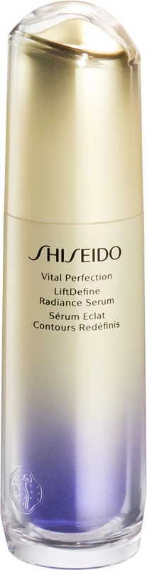 Shiseido Vital Perfection Liftdefine Radiance Serum: sérum firmador para uma aparência jovem.