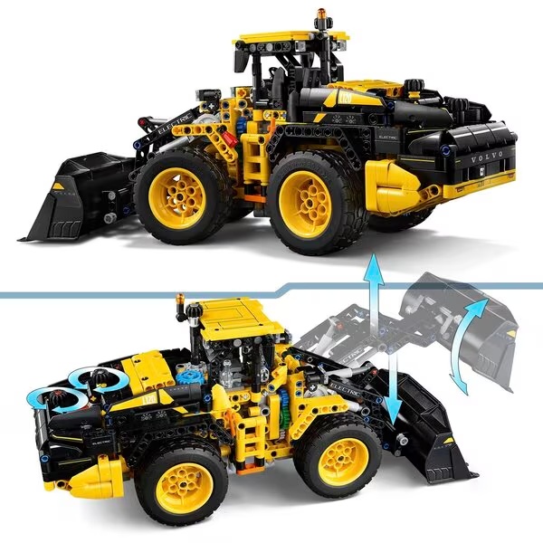 LEGO Technic 42209 Volvo L120 elektrinis ratinis krautuvas