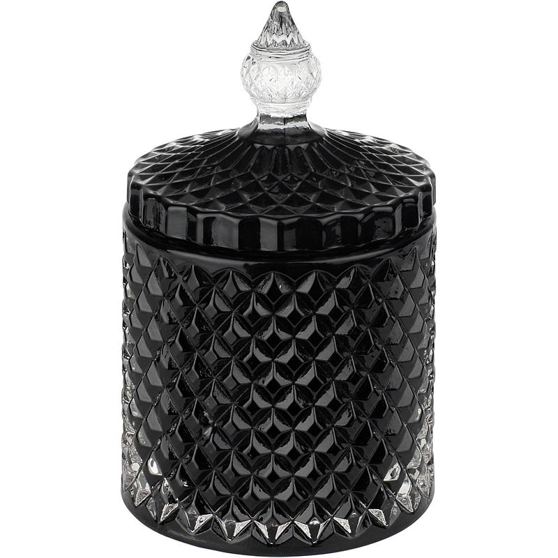 Vie Selected geurkaars Diamond Glass Black World of Goa