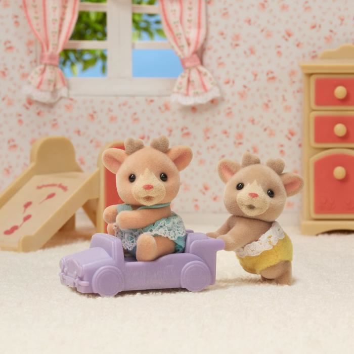 Boneca - SYLVANIAN FAMILIES - Os Gêmeos Renas - Branca - Unissex - 5693