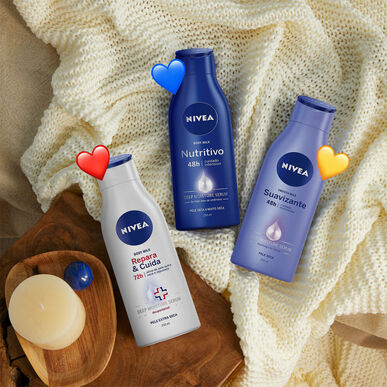 Nivea kroppsmelk reparasjon og pleie 250 ml