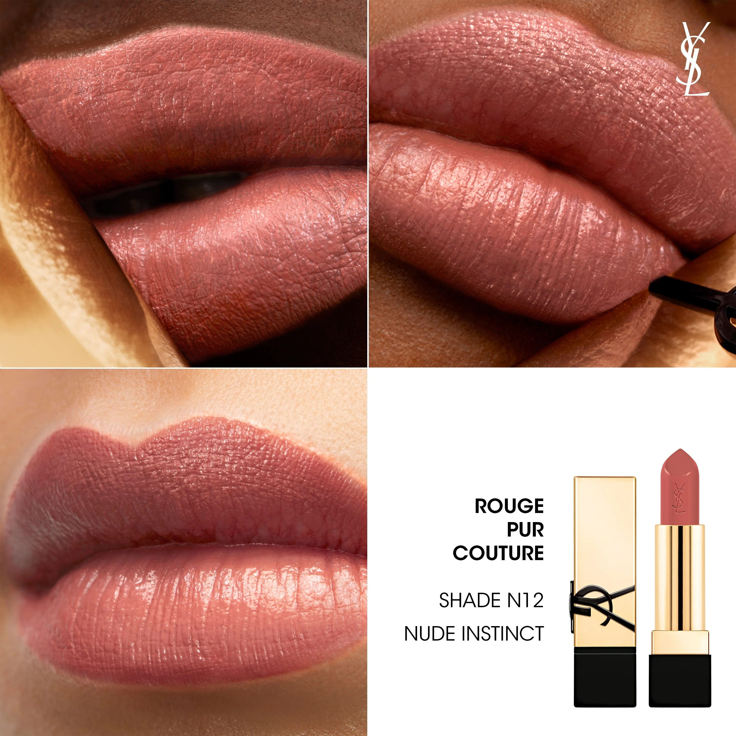 Labbra Rouge Pur Couture - Rossetto Satinato - Rossetto