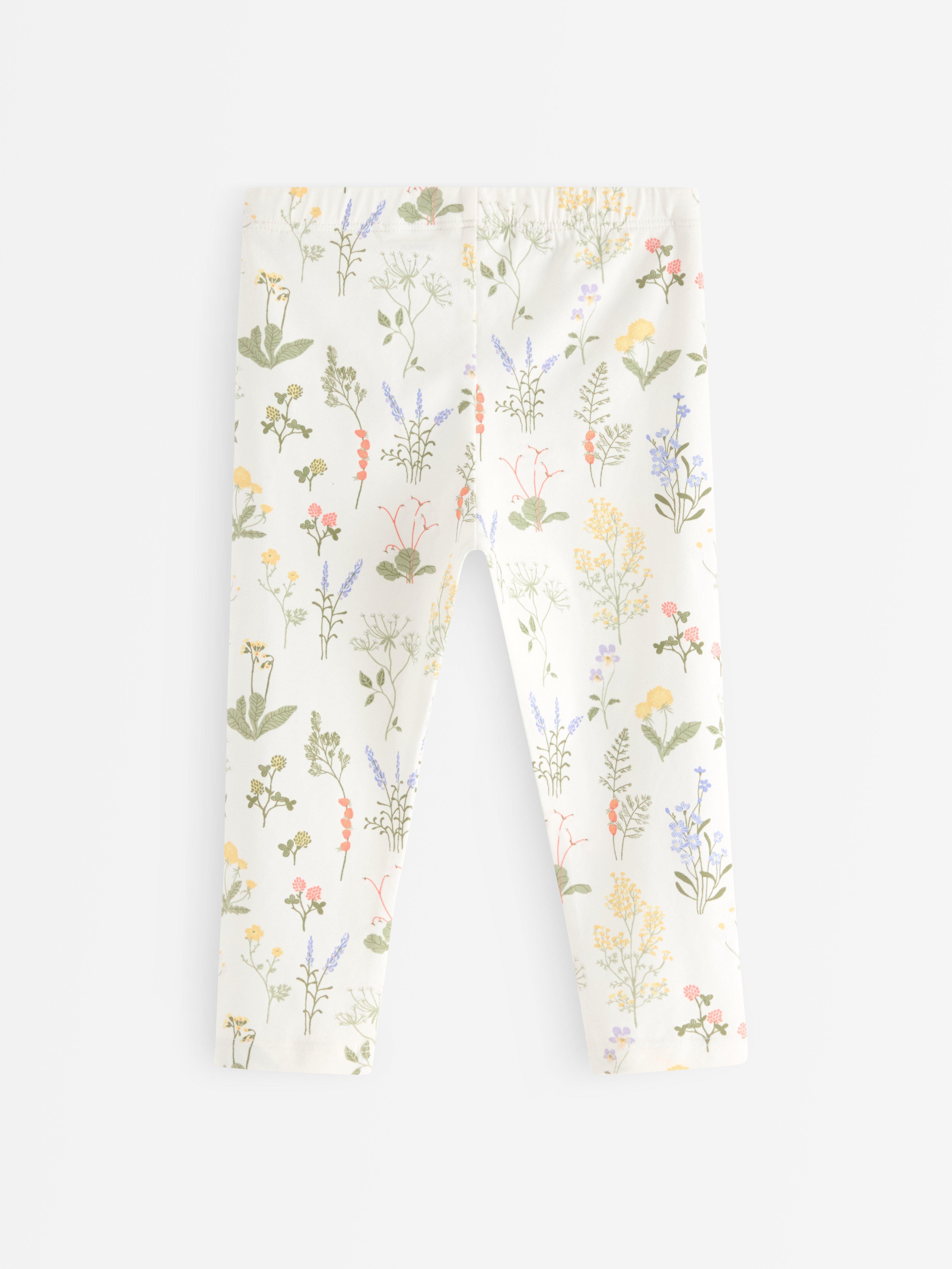 Leggings Branco Claro Acinzentado