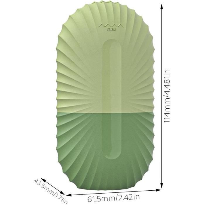 Ice Roller, Rouleau De Glace Pour Massage Facial, Ice Roller Visage Massage, Massage De La Glace Pour Les Yeux Réutilisable-Green.