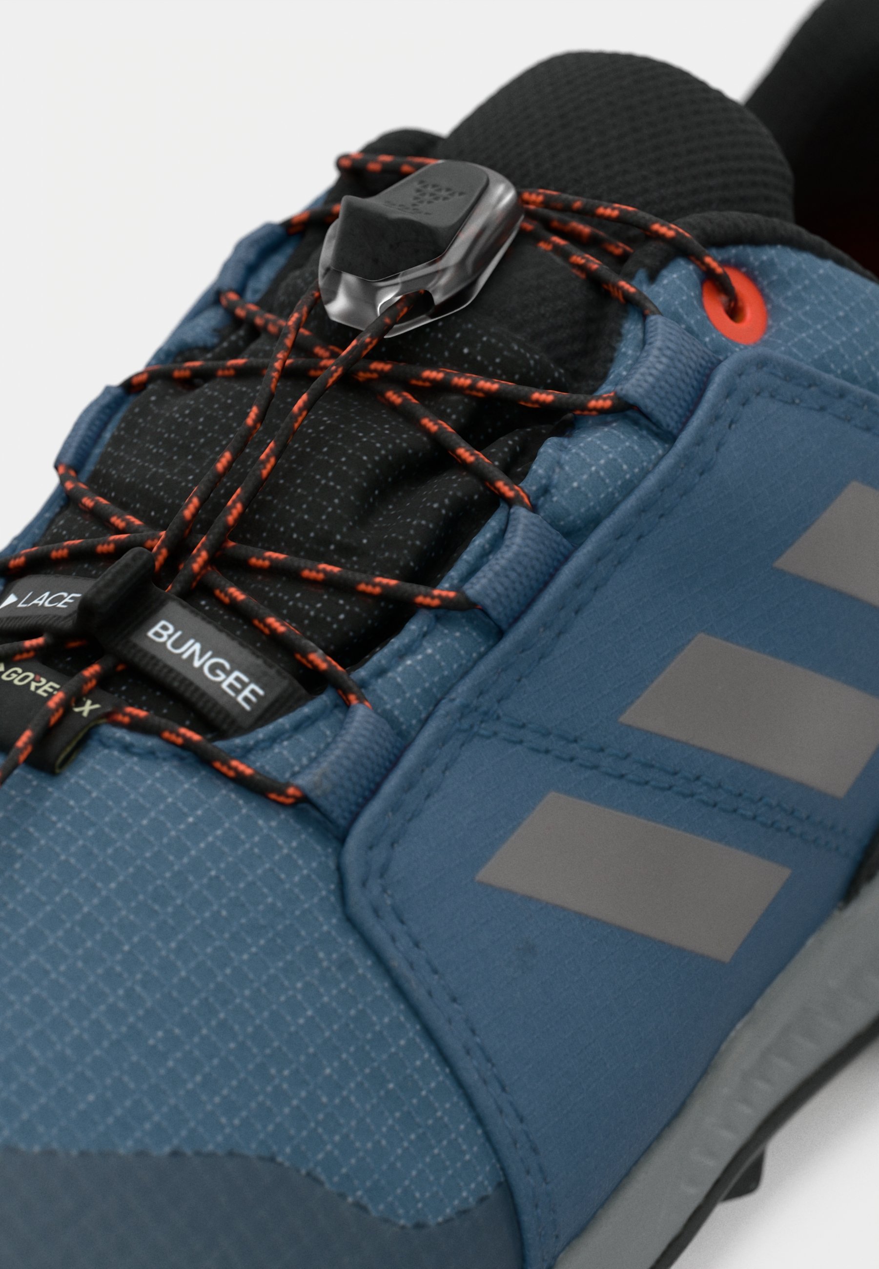Adidas Terrex GTX UNISEX - Scarpe da trekking - acciaio/grigio tre/arancione semi-impatto
