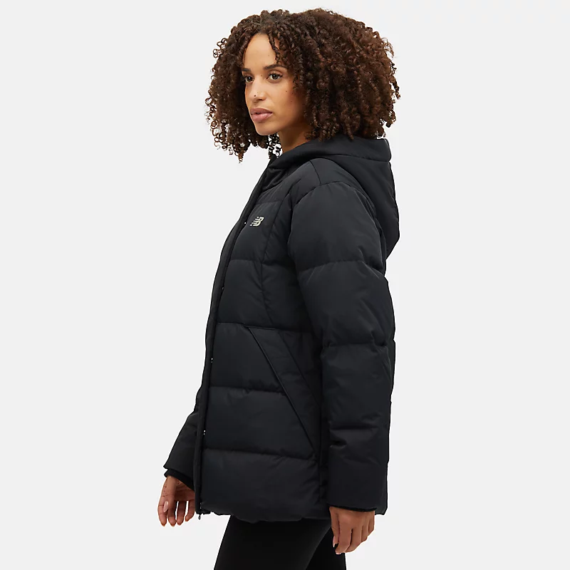 Jaqueta feminina NBX Soft Alpine Icon Down – PRETA