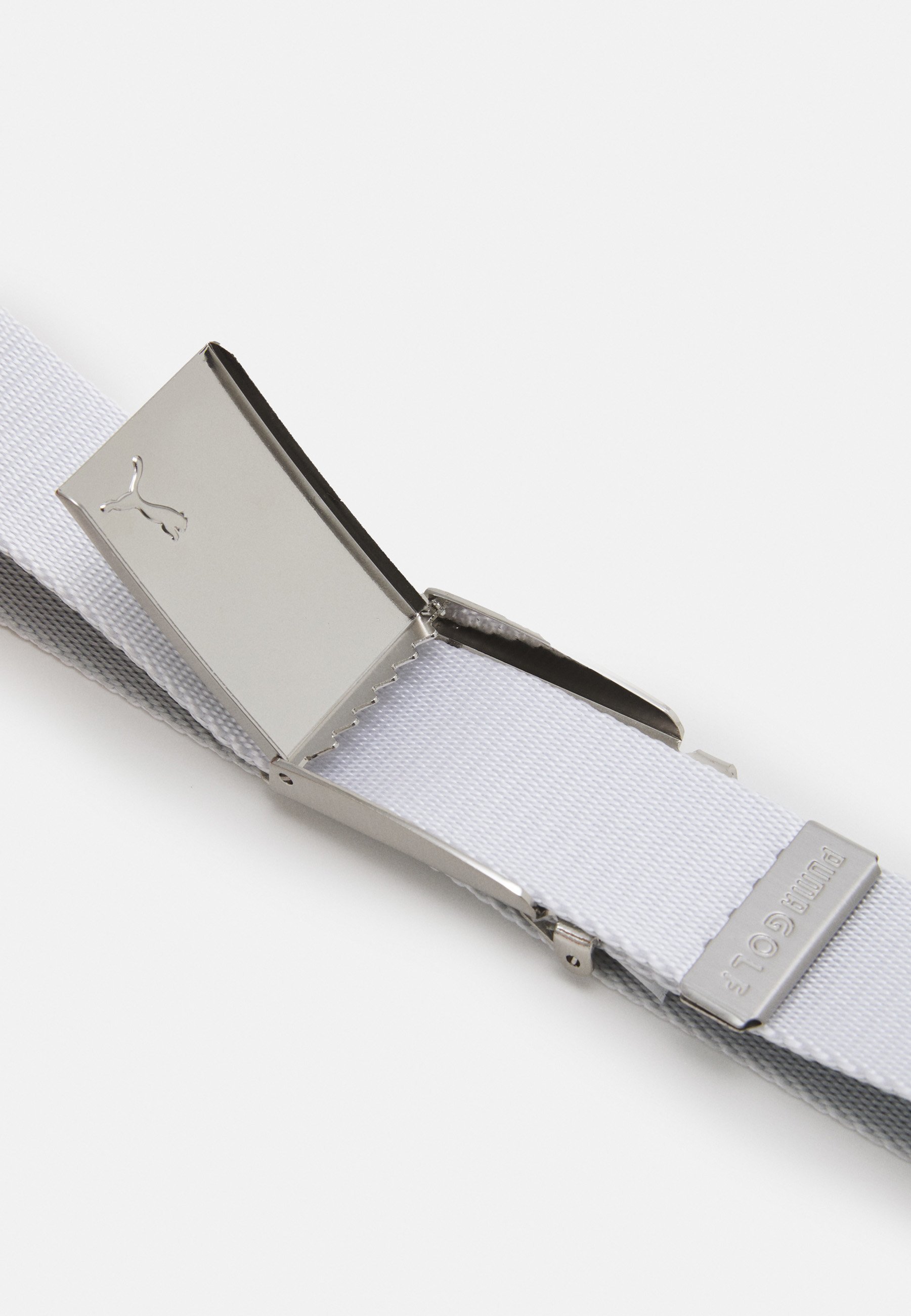 Puma Golf OMKEERBARE RIEM - Riem - helder wit