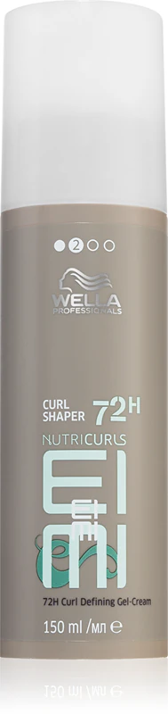 creme-gel Wella Professionals Eimi Curl Shaper adiciona volume desde a raiz.