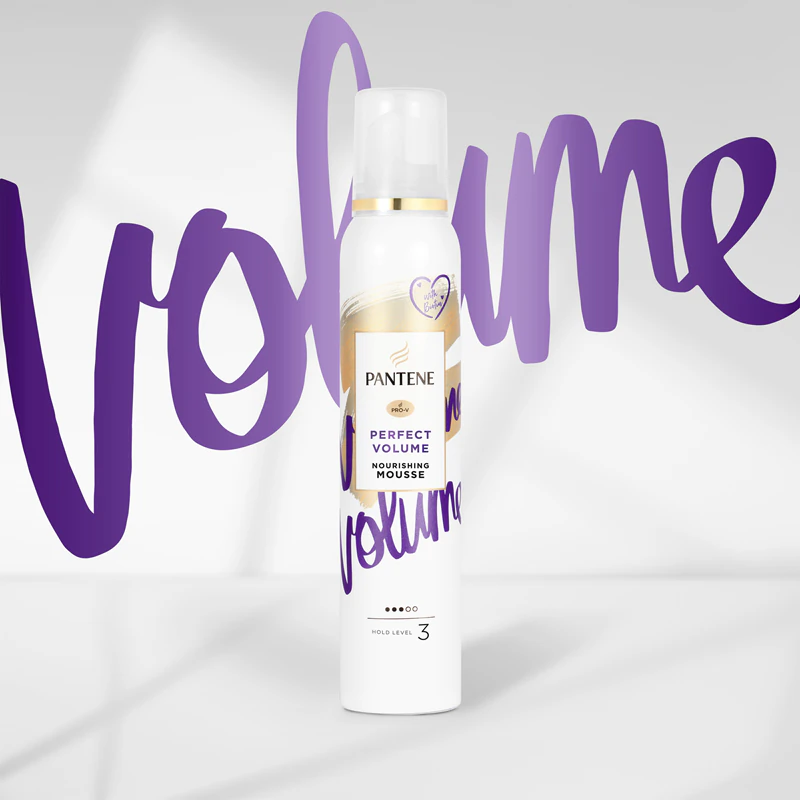 Mousse capilar Pantene Pro-V Volume Perfeito para volume e espessura