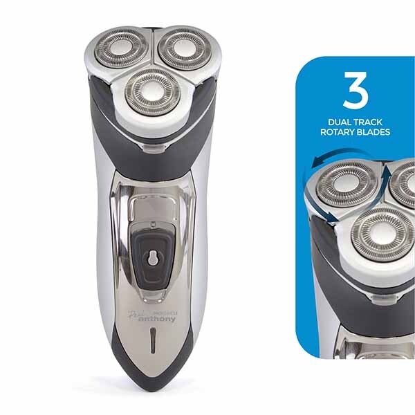 Pánský rotační holicí strojek Paul Anthony 'Pro Series 3' s USB lithiovou baterií | Dárky pro tátu | Superdrug