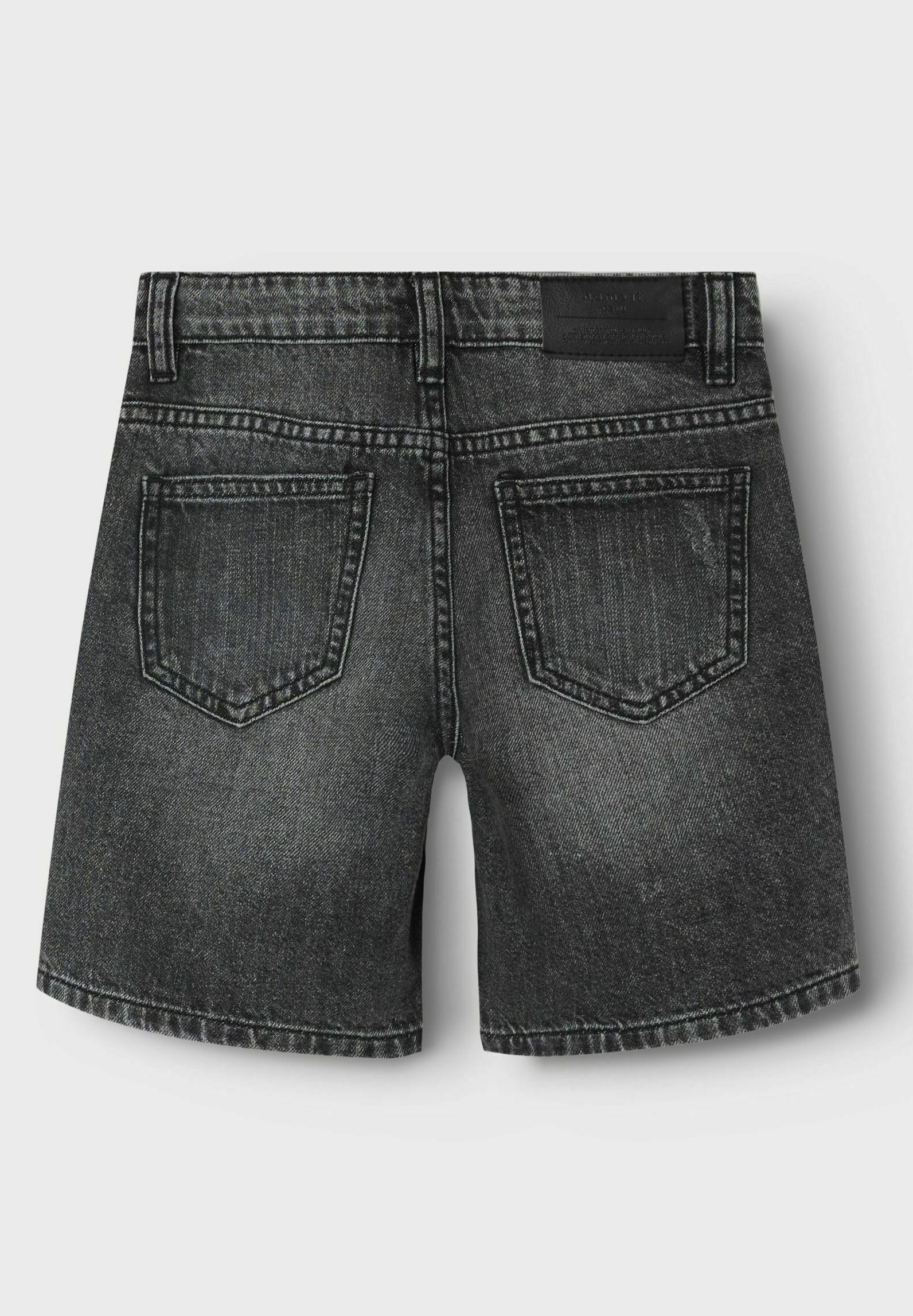 Name it Denim shorts - donkergrijze denim