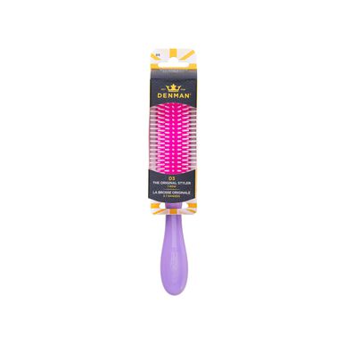 Brosse coiffante ondulée violette Denman D3 (1 pièce)