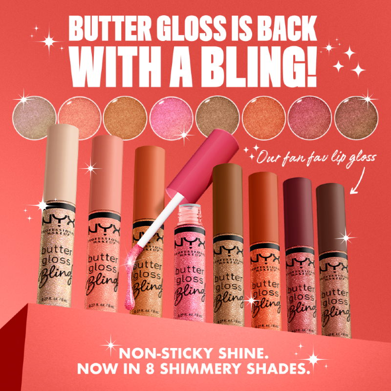 NYX Professional Makeup Butter Gloss Bling!